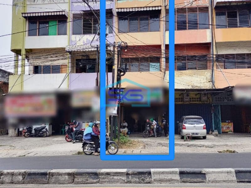 Dijual Ruko 3,5 Lantai Lokasi di Lemabang Palembang Luas Bangunan 192m2