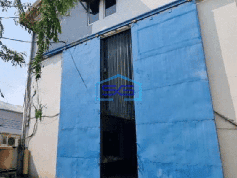Dijual Gudang Akses Container 40 Feet Luas Tanah 550 m2 Lokasi Dadap Tangerang
