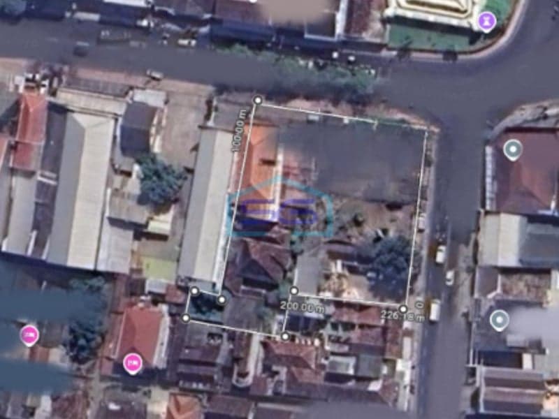 Dijual Tanah Luas Tanah 2065m2 di Mantrijeron Yogyakarta