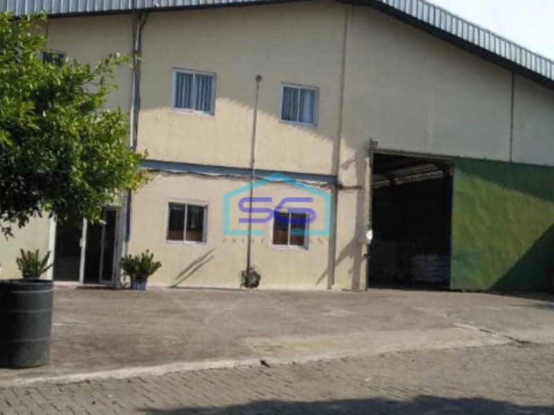 Dijual Tanah & Bangunan Pabrik Di Jalan Raya Rajeg Tangerang Siap Huni LT 10000m2