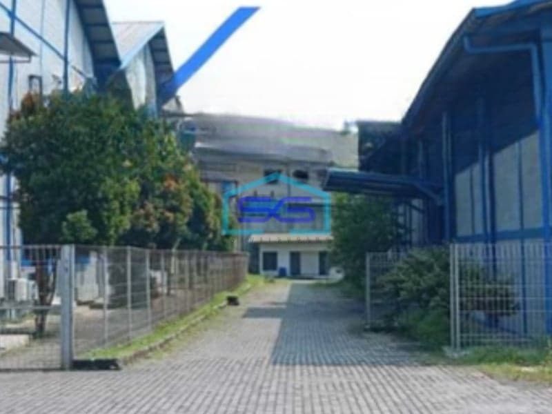 Disewakan Gudang Luas Bangunan 1242 m2 Lokasi Bebas Banjir di Tangerang