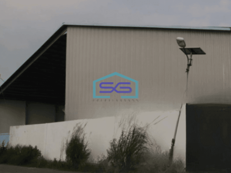 Dijual Gudang Ada Loading Dock Luas Tanah 4149 m² Lokasi Margomulyo Surabaya