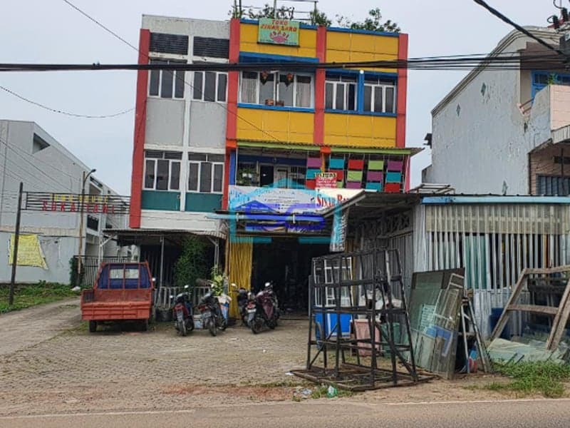 Dijual Cepat 2 Unit Ruko Jalan Mr Sudarman Ganda Subrata Sukatani Palembang LB 336m2