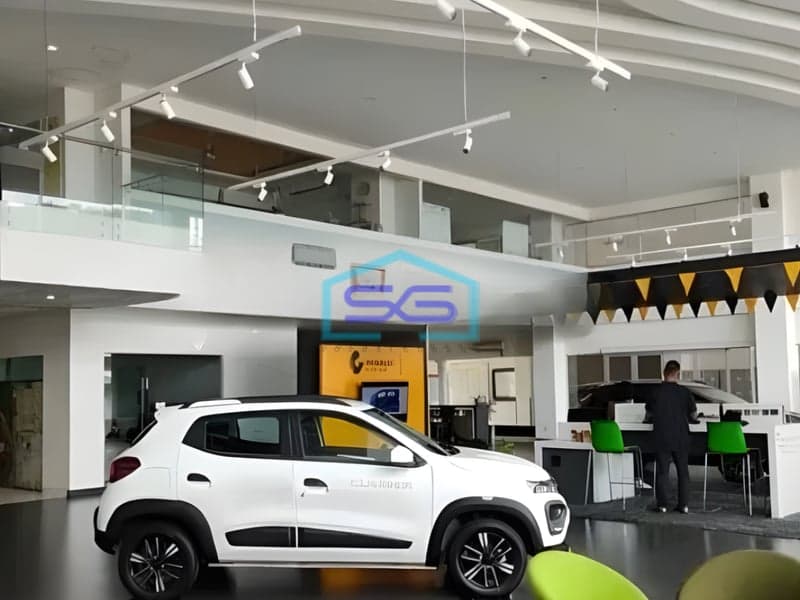 Dijual Tanah & Ruang Usaha Ex Dealer Mobil di Bsd Tangerang LT 2475m2