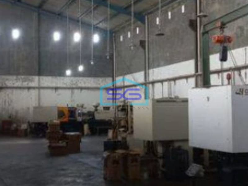 Dijual Tanah dan Bangunan Gudangnya Saja di Tambun Bekasi LT 1450m2