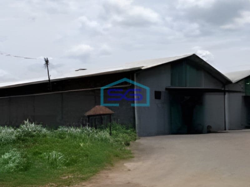 Dijual Gudang Luas Tanah  2346 m² Lokasi Pasir Jaya Tangerang