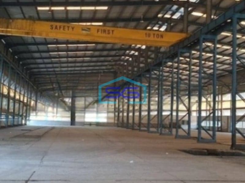 Disewakan Gudang Luas Bangunan 9205 m² Lokasi Bebas Banjir di Tangerang