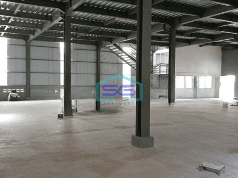 Disewakan Gudang Luas Bangunan  890 m² di Bekasi Ada Loading Dock