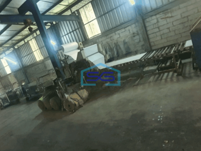 Dijual Pabrik Luas Bangunan  5000 m² di Periuk Tangerang