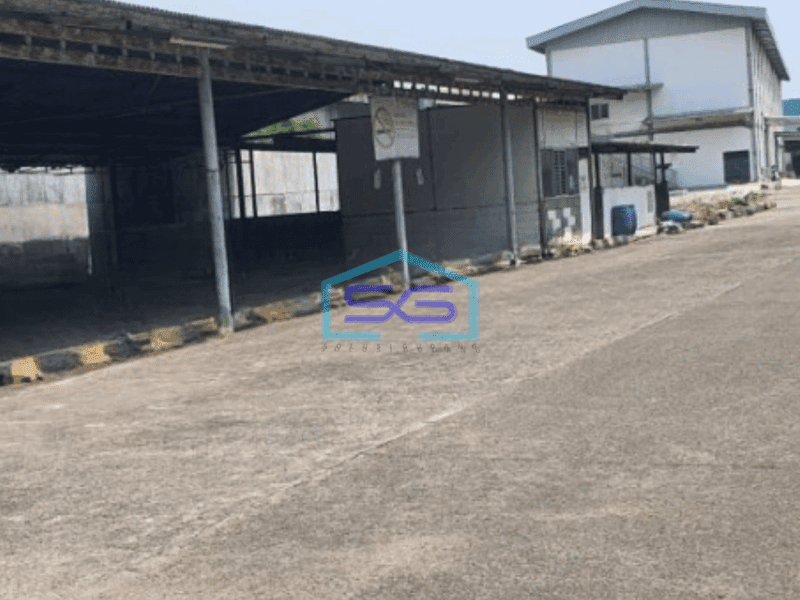 Dijual Gudang Akses Container Luas Tanah 5200 m² Lokasi Cengkareng Jakarta Barat