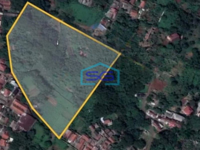Dijual Tanah Di Curug Bogor Shm Luas Tanah 10000m² Akses Toll