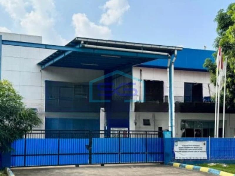 For Sale: Factory Warehouse Land Area 2719 m² Flood-Free Location in Bekasi