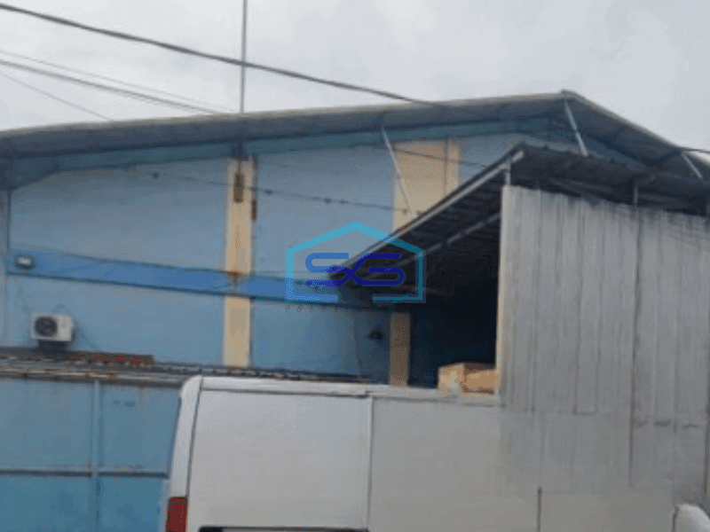 Disewakan Gudang Akses Container Luas Bangunan 2000 m² di Kosambi Tangerang