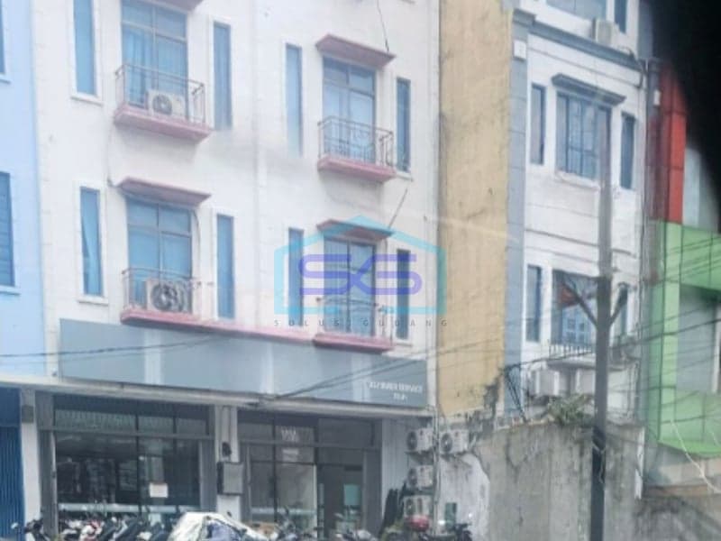 Disewakan Ruko Gandeng Petojo Cideng, Jakarta Pusat Luas Bangunan 282m2