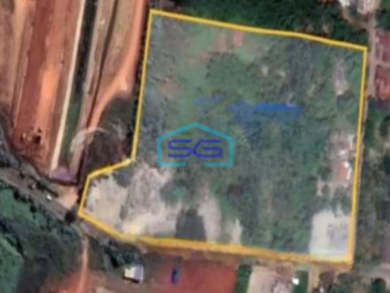 Dijual Tanah Strategis d Pinggir Jalan Raya Luas 2,4 Hektar Pagedangan Tangerang