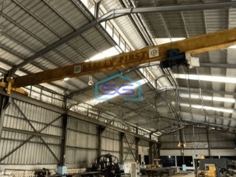 Dijual Gudang Ada Kantor Luas Bangunan  3215 m² di Curug Tangerang