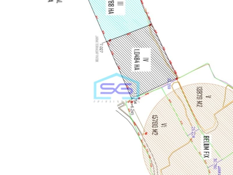 Disewakan Tanah lokasi jl Tambak Osowilangun Surabaya Dekat Pelabuhan Teluk Lamong Lokasi IV,V,VI