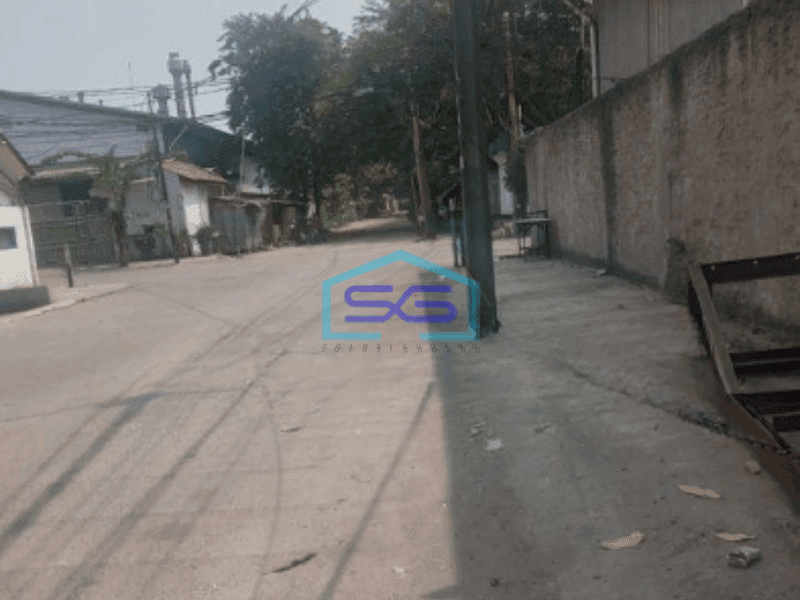 Dijual Pabrik di Sepatan Tangerang Luas Tanah 4640 m² Lokasi Bebas Banjir