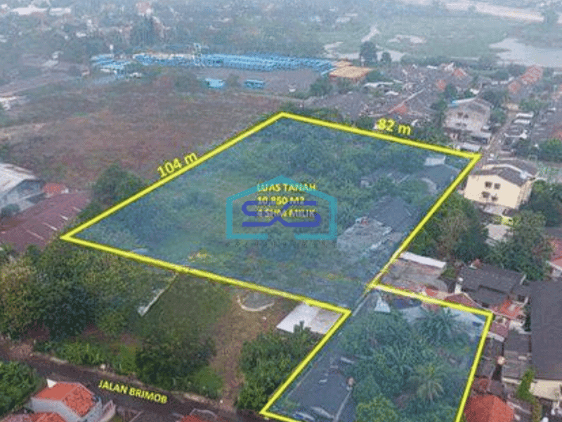 Dijual Tanah di Ciputat Tangerang Selatan Luas Tanah 10850m2