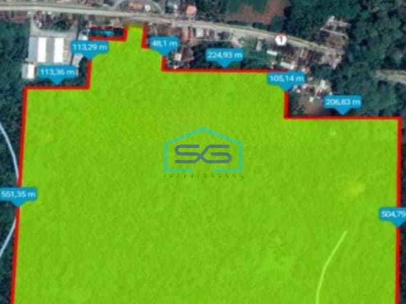 Dijual Tanah Zona Industri Lokasi Banyuputih Batang Jawa Tengah Luas Tanah 50 Ha