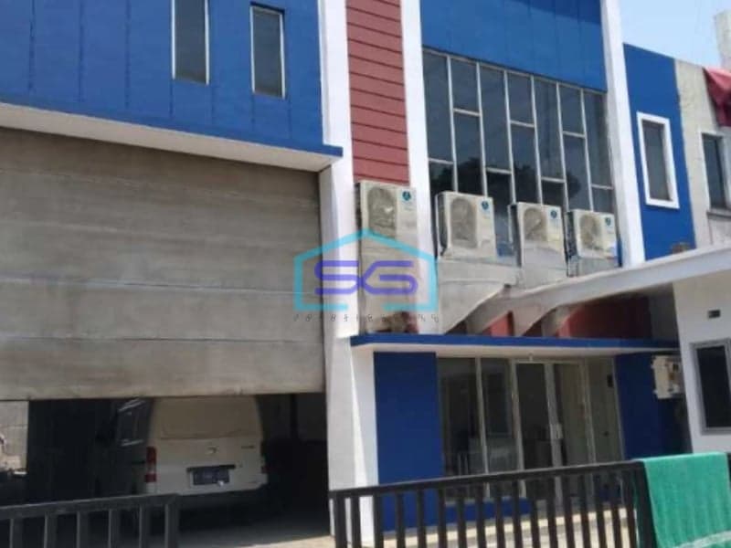 Disewakan Gudang Luas Bangunan  520 m² Lokasi Bebas Banjir di BSD Tangerang