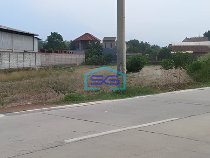 Dijual Tanah di Raya Krembung Jasem Mojokerto Jawa Timur LT 2052m2 Cocok Untuk Kawasan Industri
