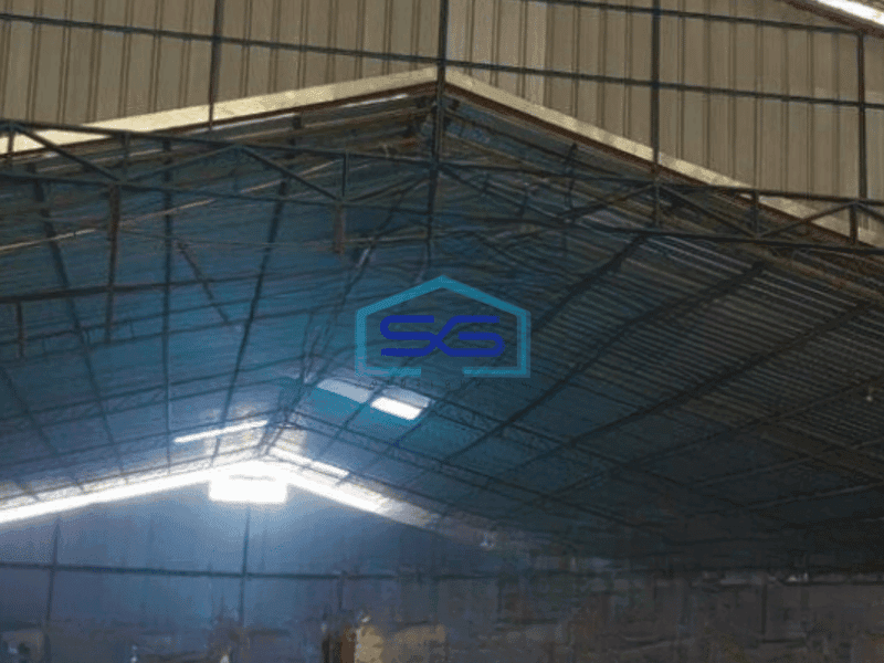 Dijual Gudang Ex Pabrik Triplek di Kapuk Kamal Jakarta Barat Luas Bangunan 900 m²