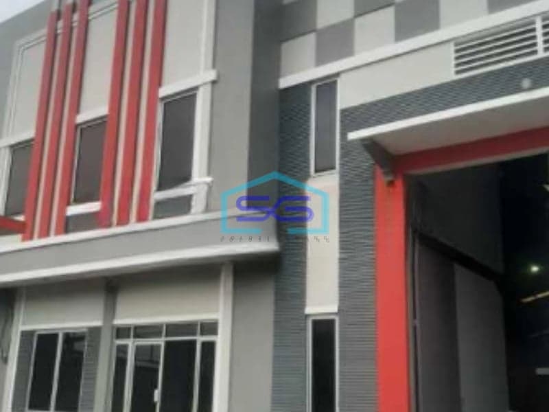 Disewakan Gudang Lokasi Bebas Banjir di Cikupa Tangerang Luas Bangunan 998 m²