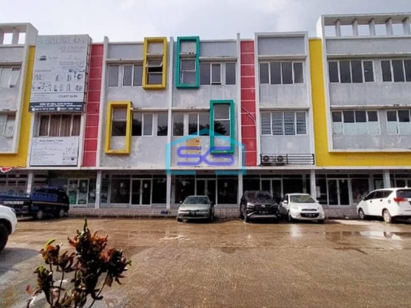 Dijual Ruko Baru 2 Unit Jln H Bastari dalam Komplek Perkantoran Opi Mall Palembang LB 404m2