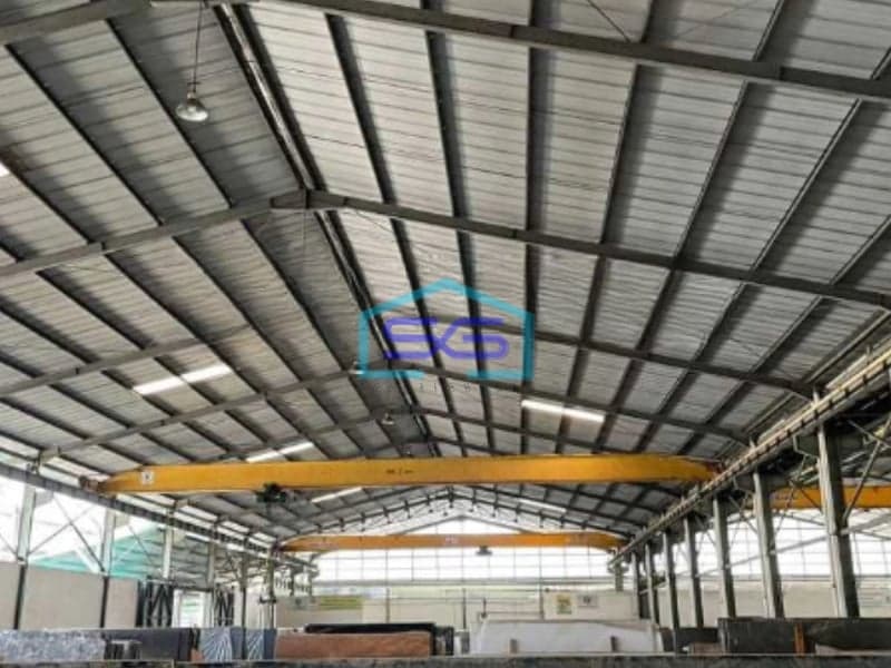 Dijual Gudang Murah Siap Huni di Taman Tekno Bsd City Tangerang Selatan Luas Bangunan  2200 m²