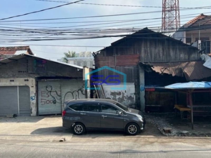 Dijual Bangunan/Gudang Hitung Tanah di Jalan Raya Manukan Surabaya LT 316m2