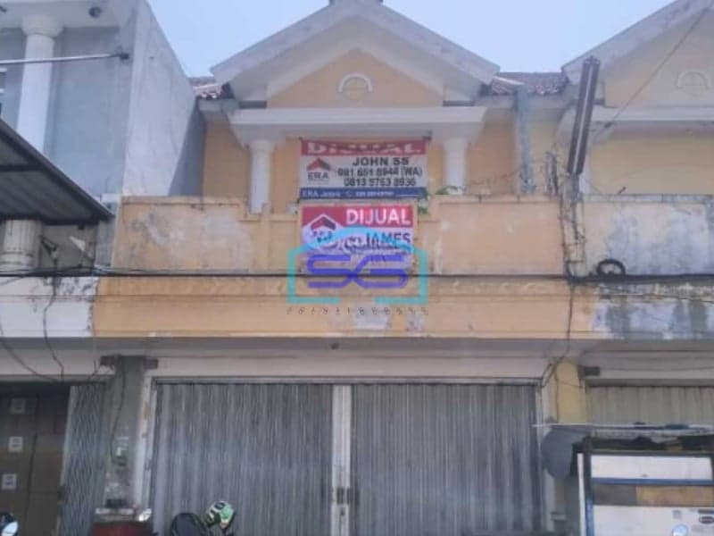 Disewa Ruko 2 Lantai Termurah di Sentra Tropodo Waru, Dekat Rungkut Surabaya Luas Bangunan 125 m²