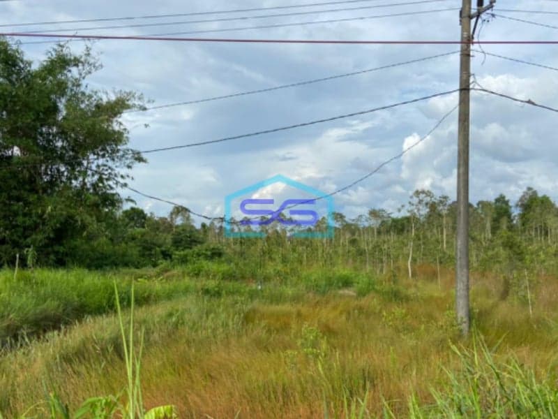 Dijual Lahan Strategis Tepi Jalan Tanjung Api Api Km 13 Banyuasin Sumatera Selatan LT 2 Ha