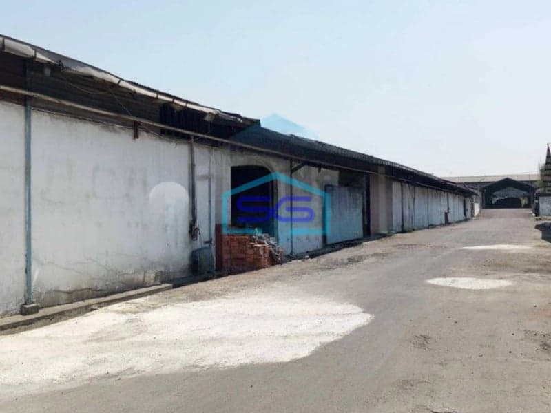 Dijual Gudang Ex Pabrik Lahan Luas Wringin Anom Gresik LB 25000m2