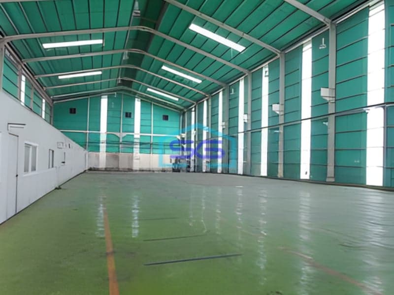 Dijual Pabrik Area Dalam Kawasan Industri Lantai Udah Epoxi Bekasi LT 11200m2
