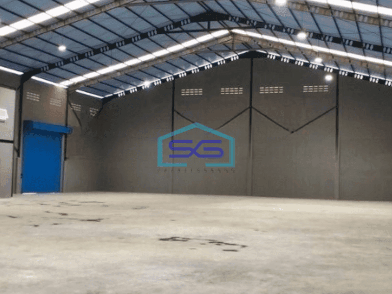 Dijual Gudang Ada Kantor Luas Bangunan  1468 m² di Sepatan Tangerang