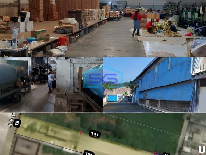 Dijual Pabrik di Daerah Sukoharjo Jawa Tengah Luas Tanah 2993m2