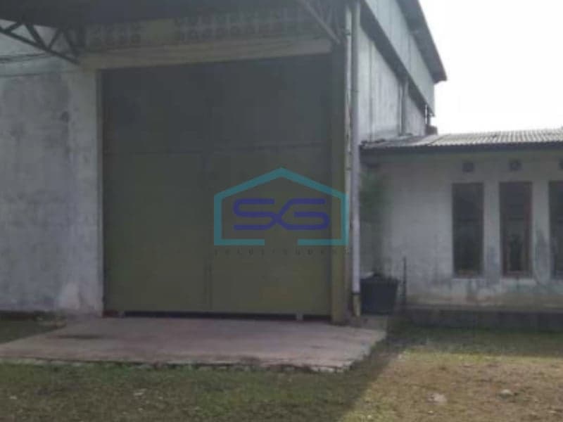 Warehouse for Sale Land Area 6400 sqm Located in Bandung West Java Good Condition