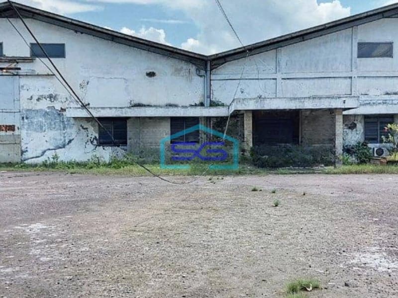 Dijual Gudang Ex Pabrik Raya Tambak Langon Asemrowo Surabaya Lokasi Nol Jalan Raya SHM