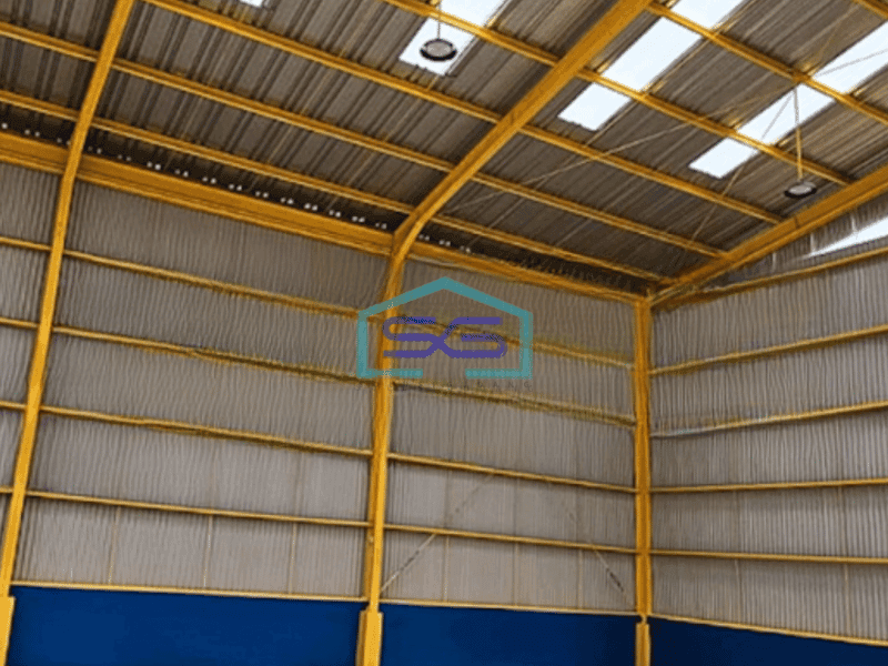 Disewakan Gudang Luas Bangunan  500 m² di Kapuk Kamal Jakarta Barat