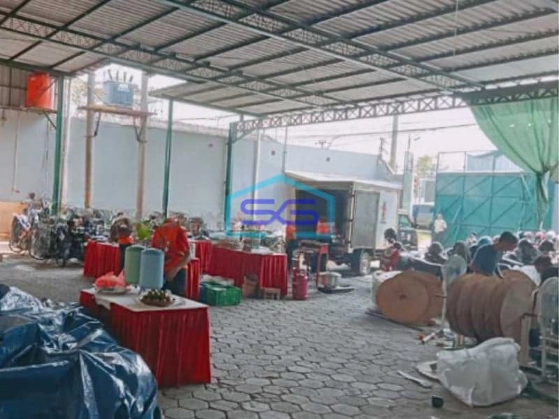 Disewakan Gudang Zona Industri Lokasi Banyudono Boyolali Jawa Tengah Luas Bangunan 2000m2