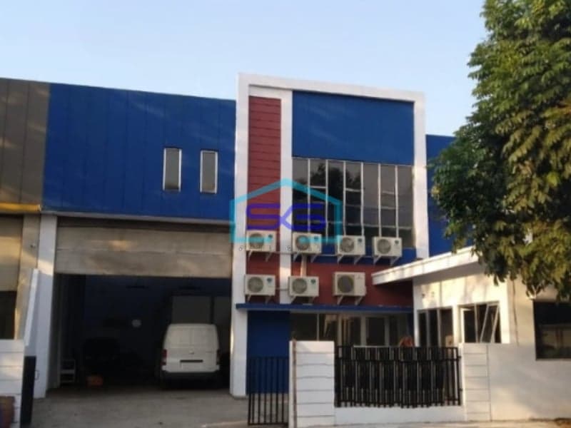 Disewakan Gudang Taman Tekno BSD Serpong Tangerang Ada Kantor Dekat Tol Jorr LB 480m2