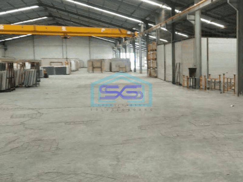 Dijual gudang siap dijadikan pabrik di Jambe Tangerang