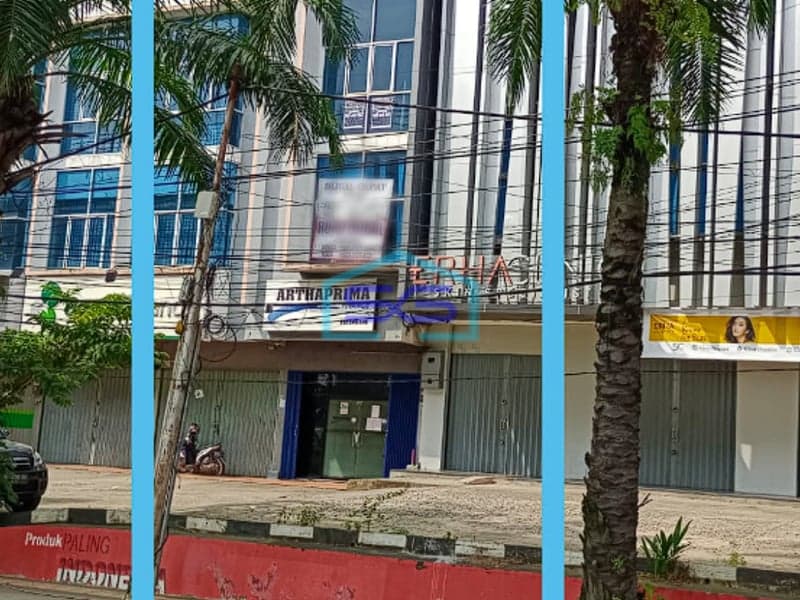 Dijual 1 Unit Ruko Siap Pakai di Jl. Angkatan 45 Palembang Luas Bangunan 183m2