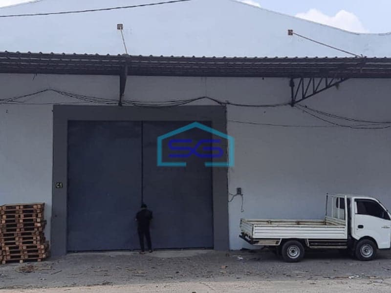 Disewakan Gudang Siap Pakai Komplek Pergudangan Arafuru Palembang LB 576m2