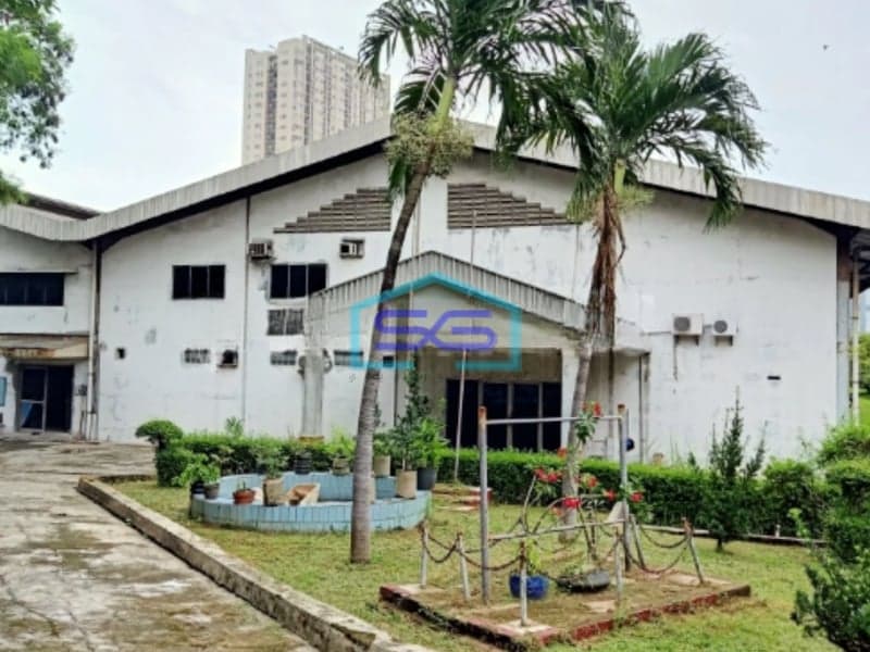Disewakan Gudang Pabrik Di Jalan Raya Cibarusah Cikarang Bekasi Luas Bangunan 5706m2