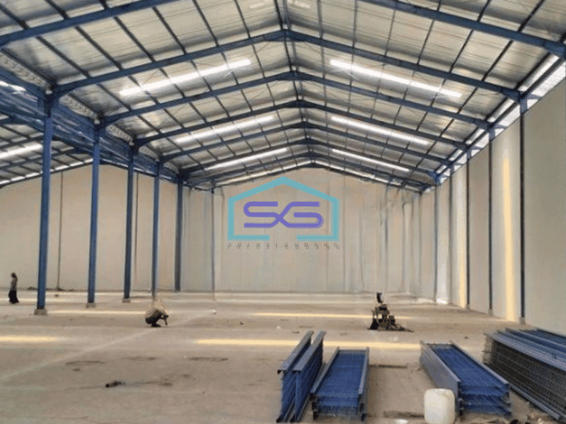 Disewakan Gudang Baru Luas Bangunan  2244 m² di Klapanunggal Bogor