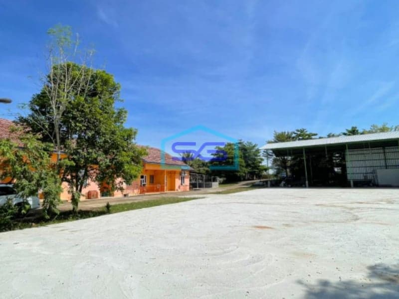 Dijual Tanah + Gudang Lokasinya di Jalan Irigasi Palembang Sumatera Selatan LT 7743m2