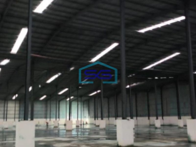 Disewakan Gudang di Pergudangan Sepatan Tangerang Masih Bagus Dan Besar LB 12240m2