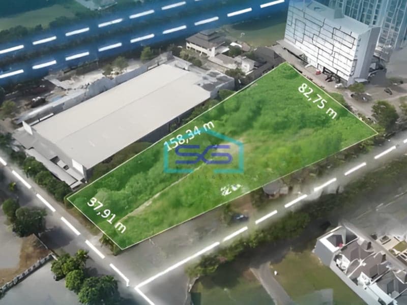 Dijual Tanah Komersial di Jababeka Cikarang Bekasi Luas Tanah 8900m2